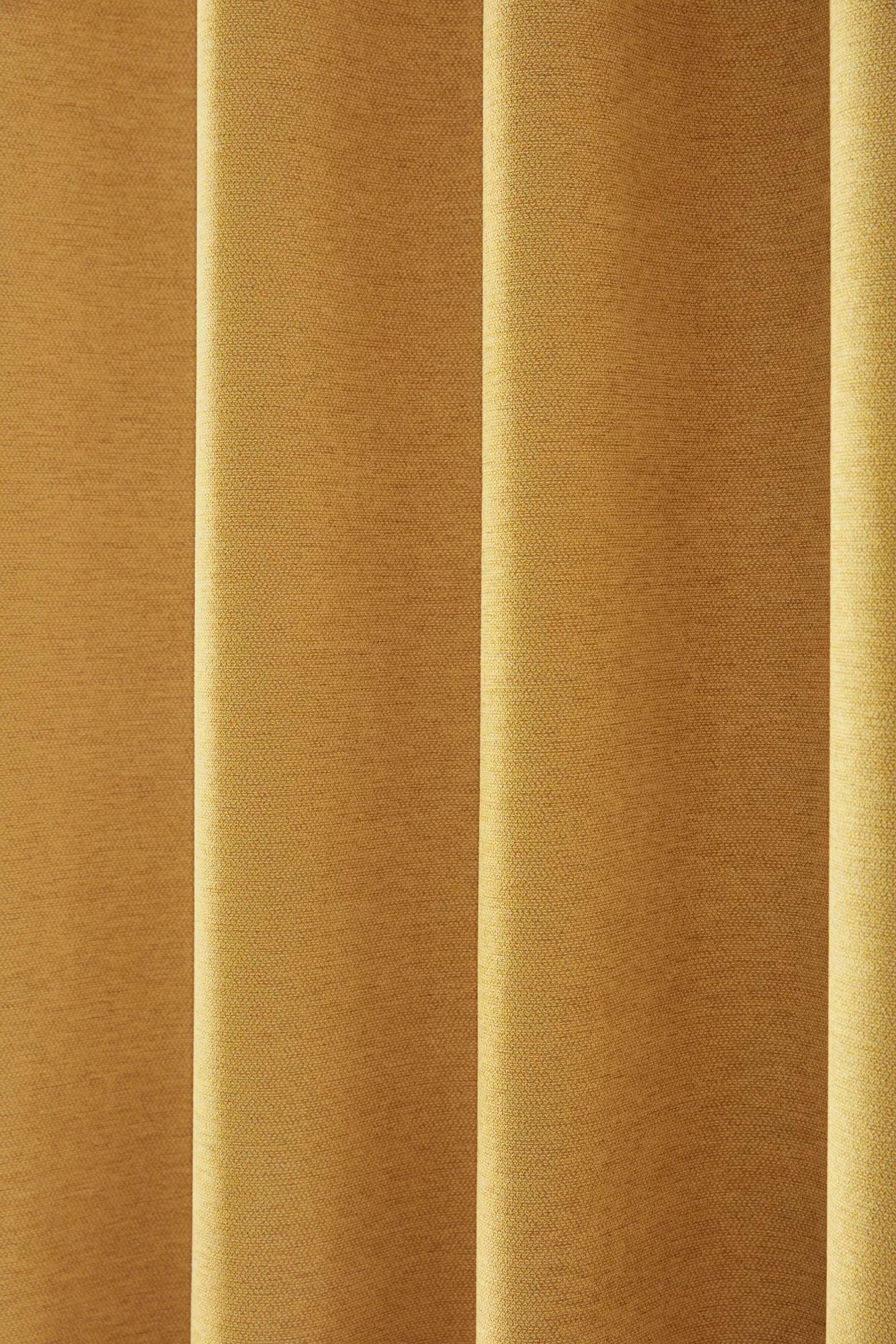 Ochre Dion Blackout Curtain