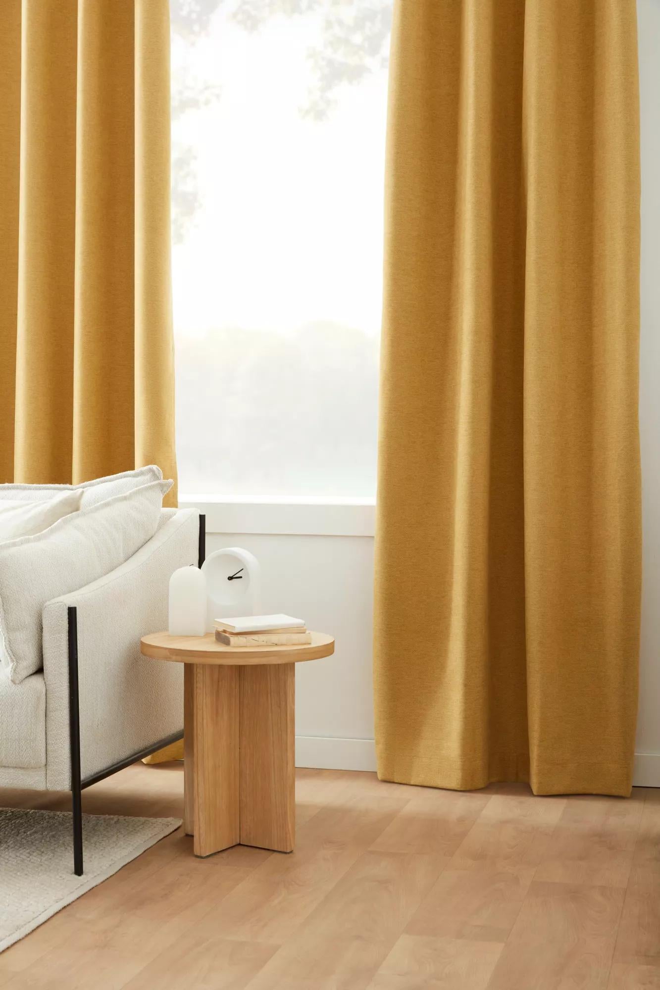Ochre Dion Blackout Curtain