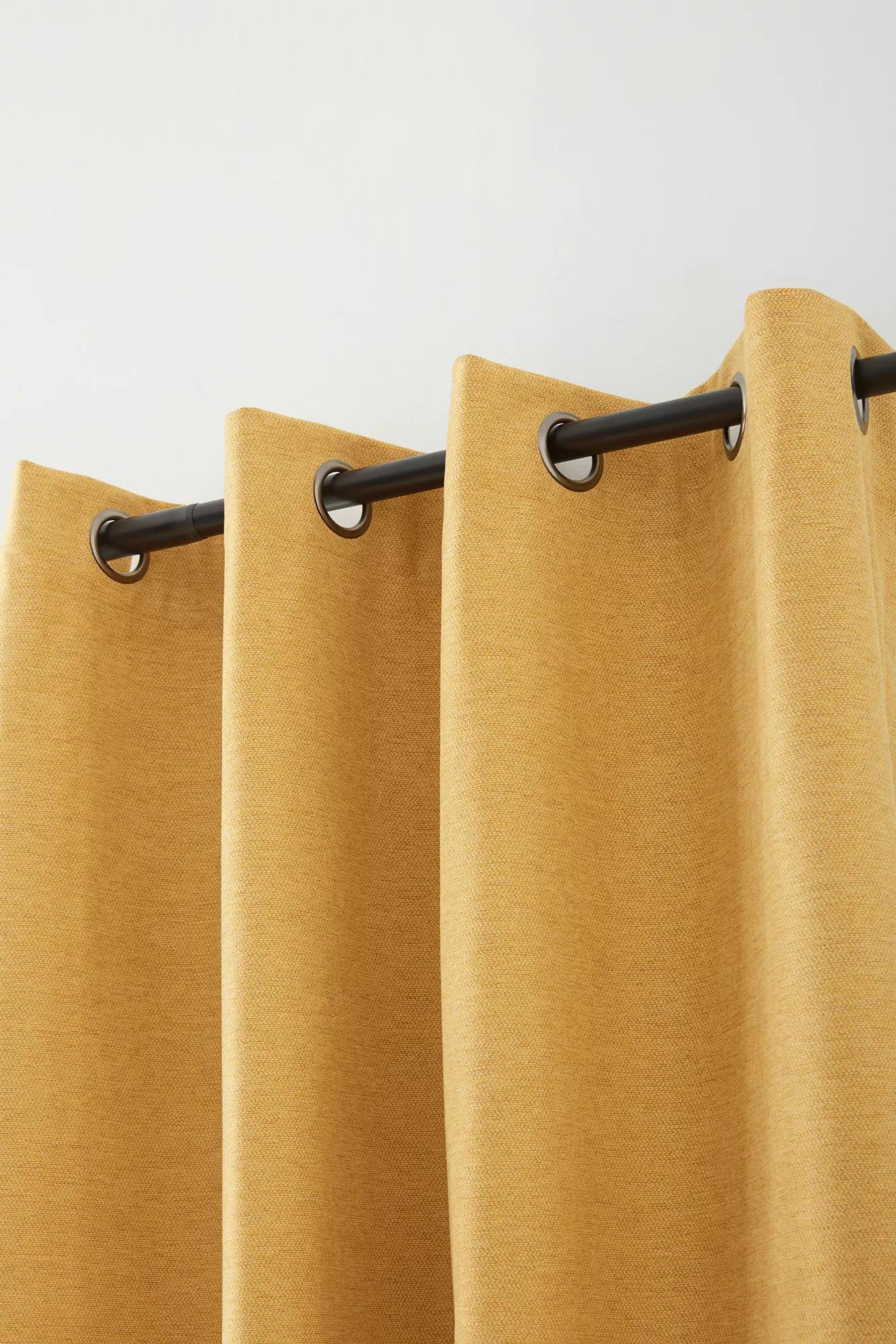 Ochre Dion Blackout Curtain