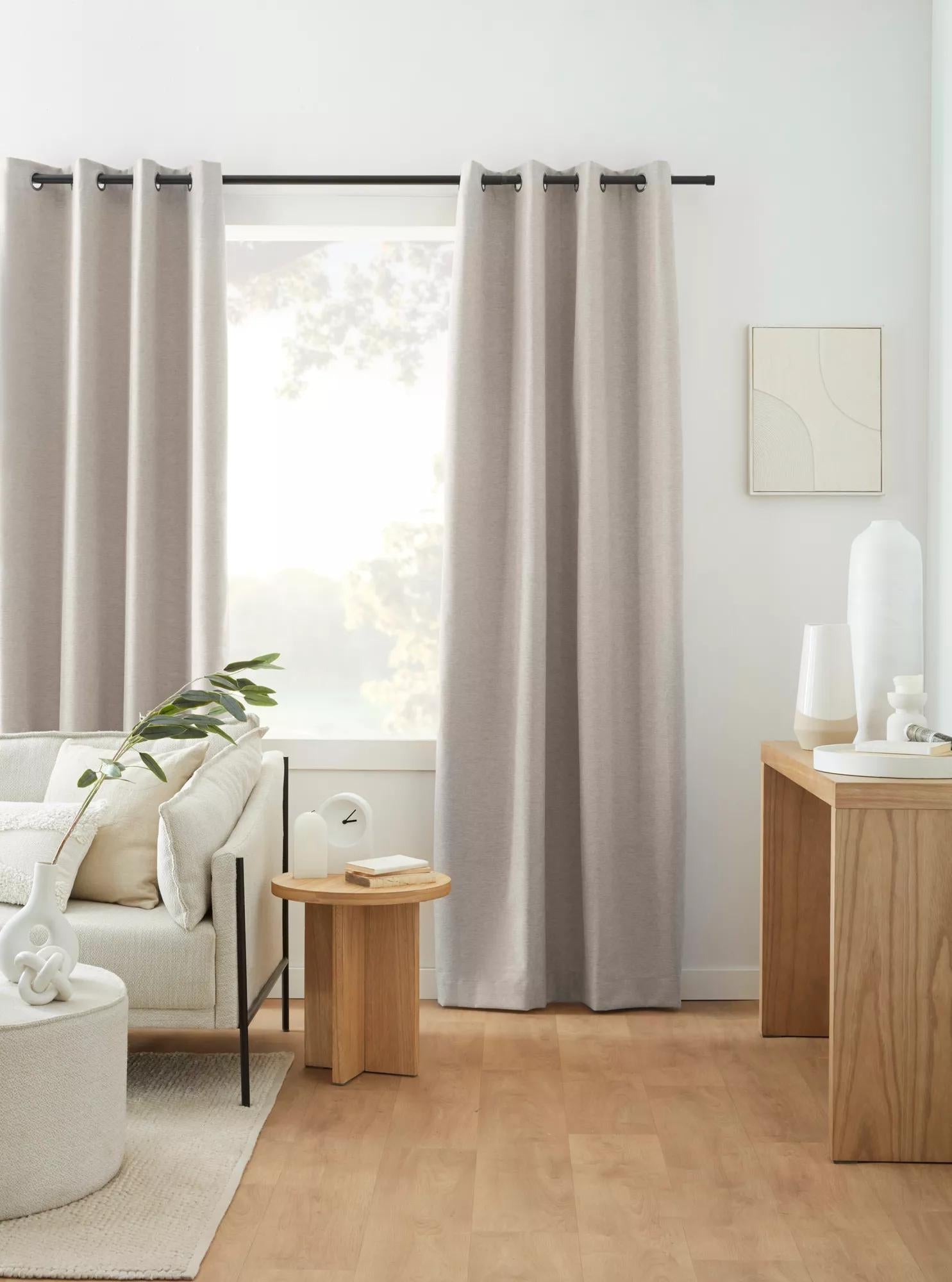 Light Beige Dion Blackout Curtain