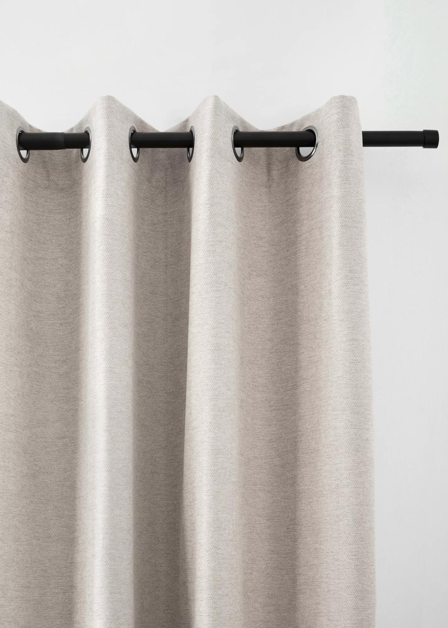 Light Beige Dion Blackout Curtain