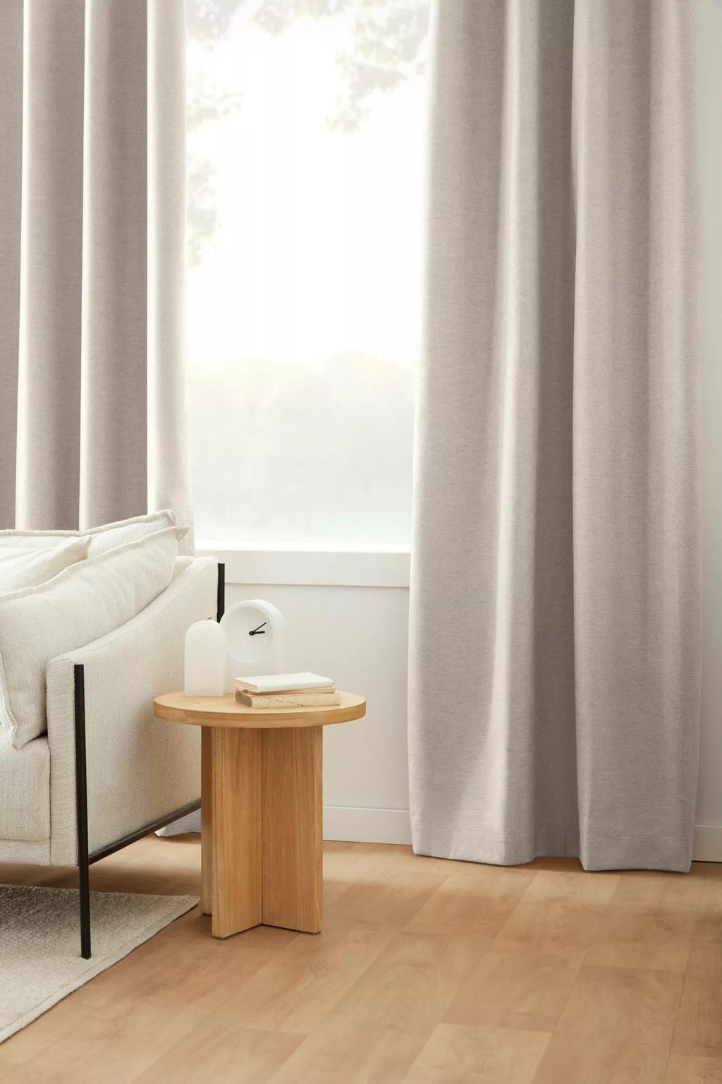 Light Beige Dion Blackout Curtain