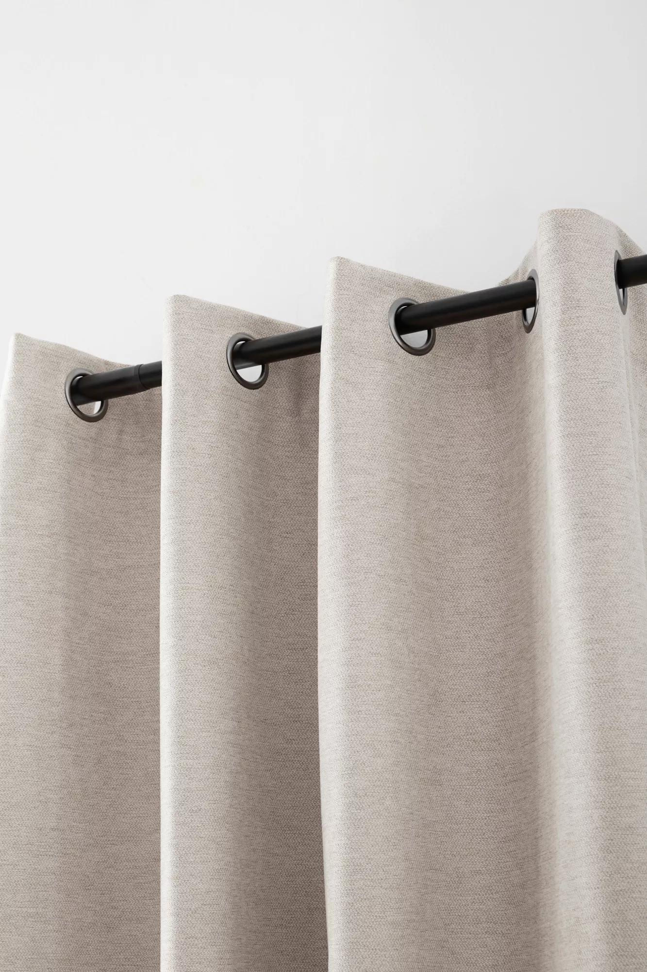 Light Beige Dion Blackout Curtain