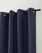 Navy Dion Blackout Curtain