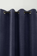 Navy Dion Blackout Curtain