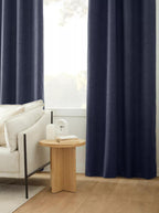 Navy Dion Blackout Curtain