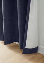 Navy Dion Blackout Curtain