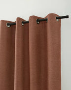 Orange Dion Blackout Curtain