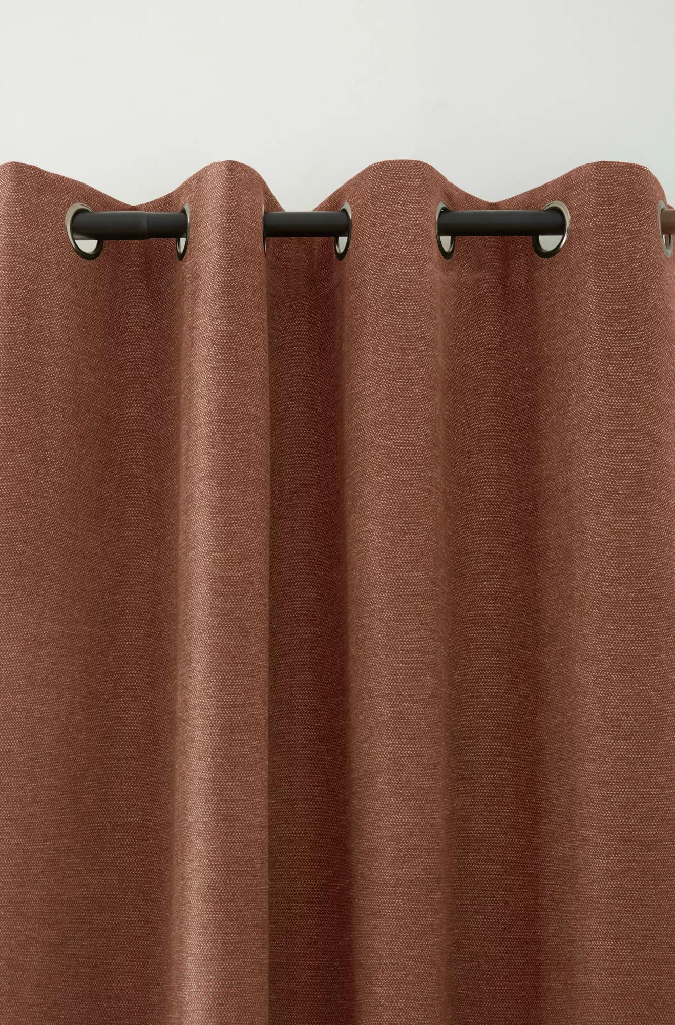 Orange Dion Blackout Curtain