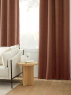 Orange Dion Blackout Curtain