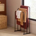 Black Towel Holder