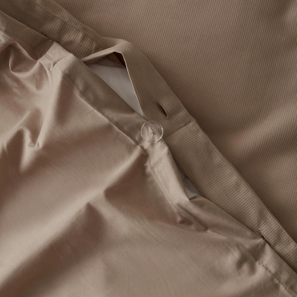 Wales Waffle Duvet Cover Set