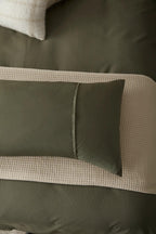 Wales Collection - Waffle Duvet Cover Set