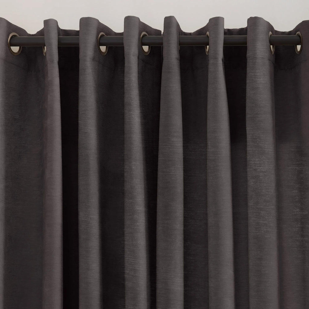 Charcoal Emile Panel Curtain