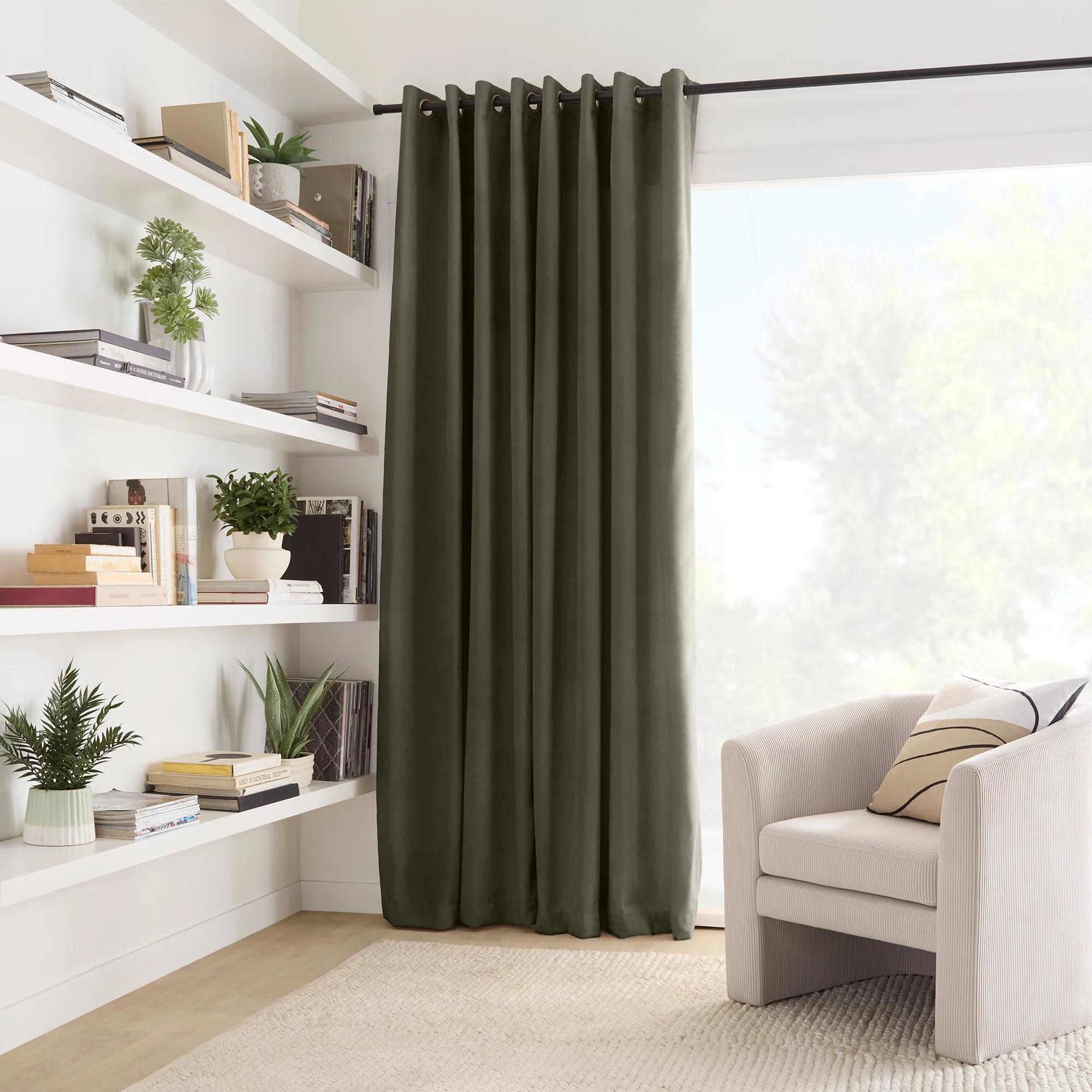 Green Emile Panel Curtain