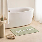 Green Get Naked Bath Mat