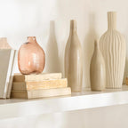 Small Ceramic Beige Vase