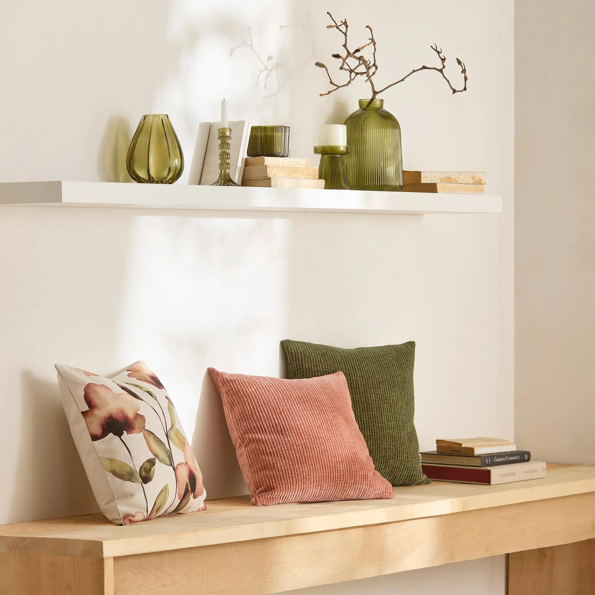 Green Losy Cushion Cover