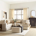 Neutral Color Block Oil Painting