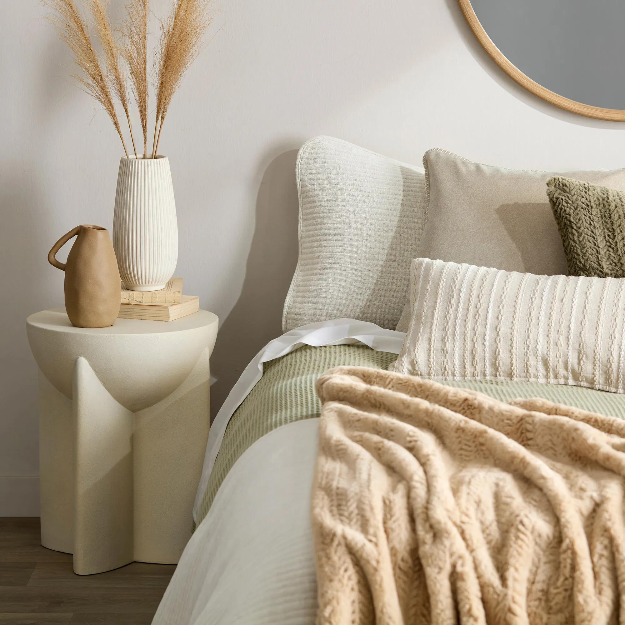 Beige Waverly Decorative Pillow