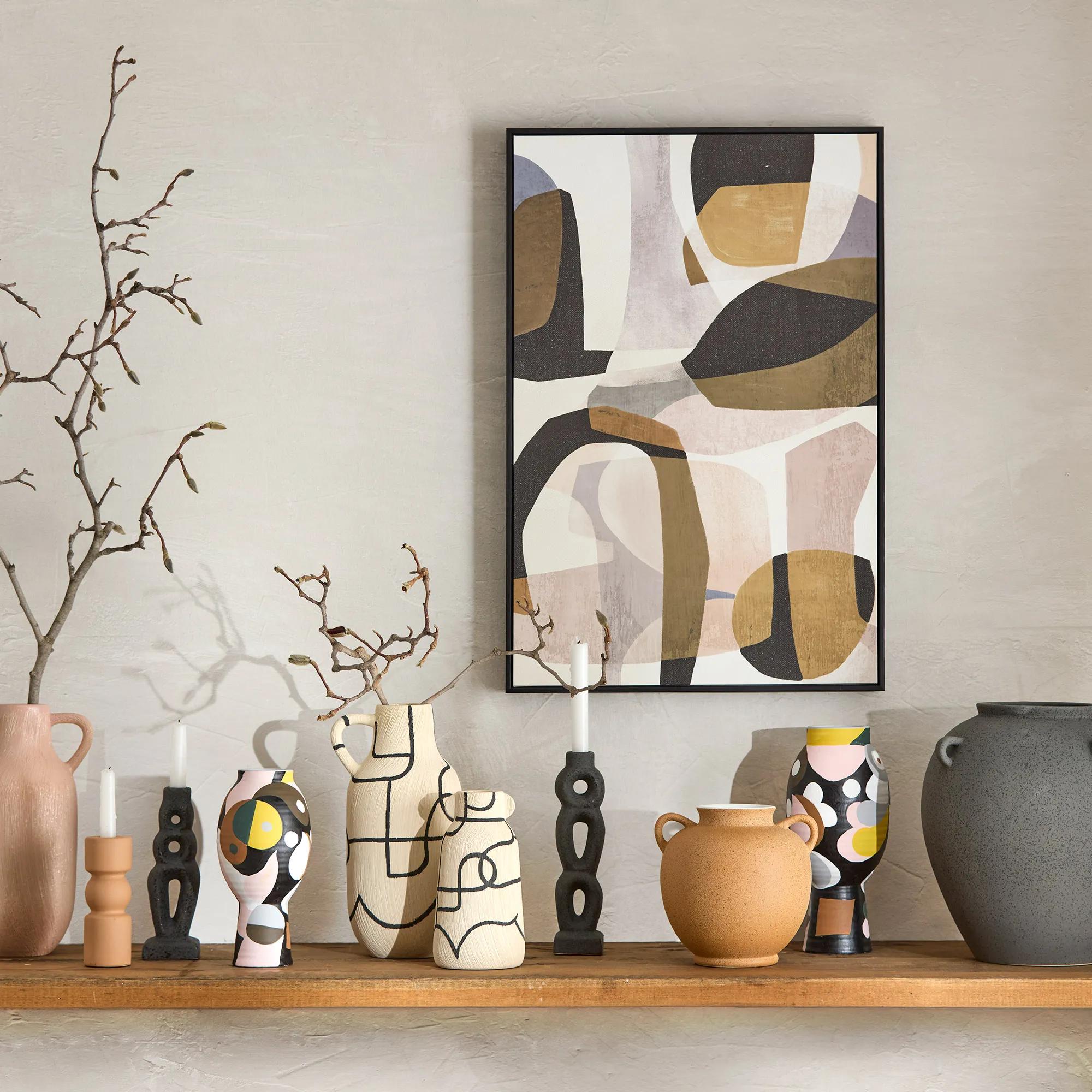 Framed Abstract Wall Art