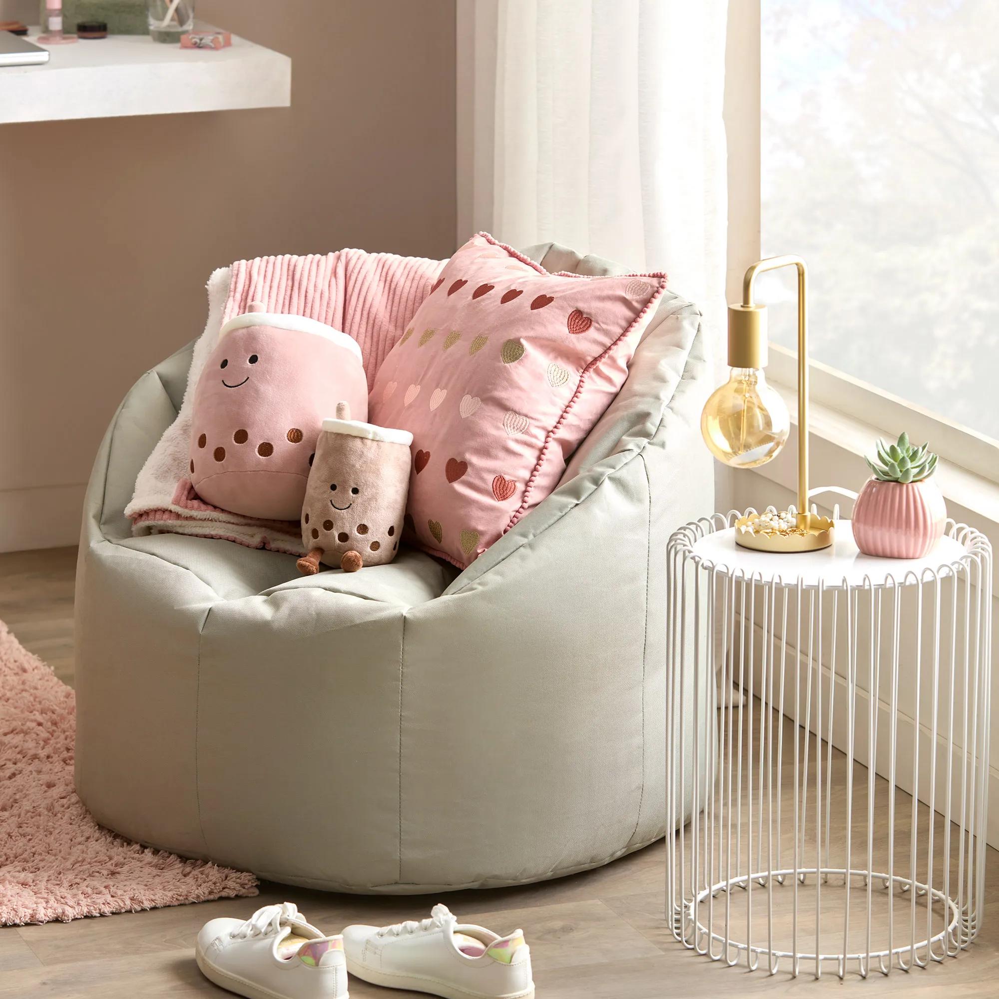 Green Canvas Bean Bag