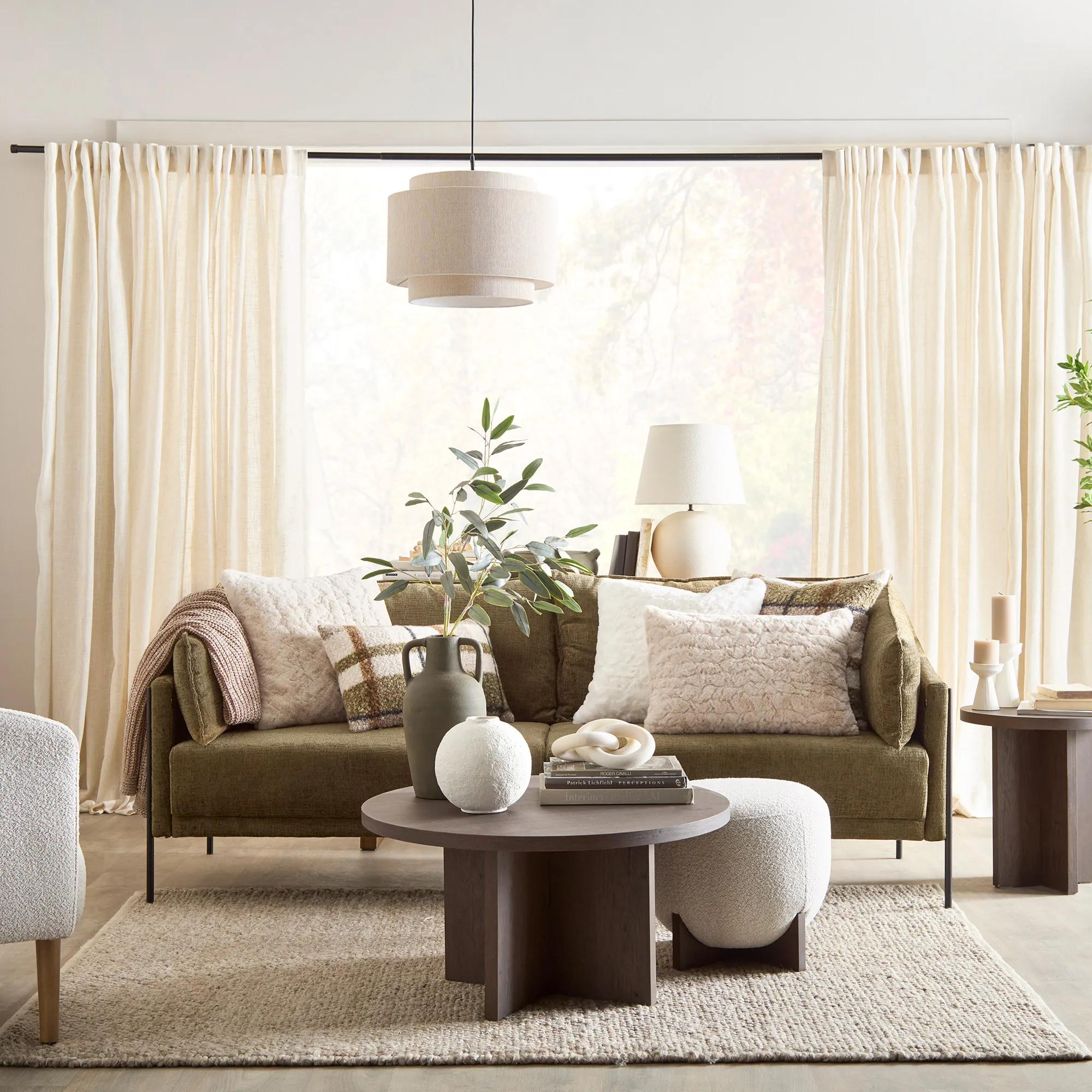 Wooden Round Side Table