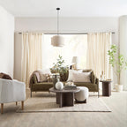 Wooden Round Side Table