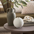 Round Ceramic Table Vase