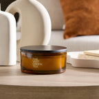 Bouclair Green Tea Candle with Wooden Lid