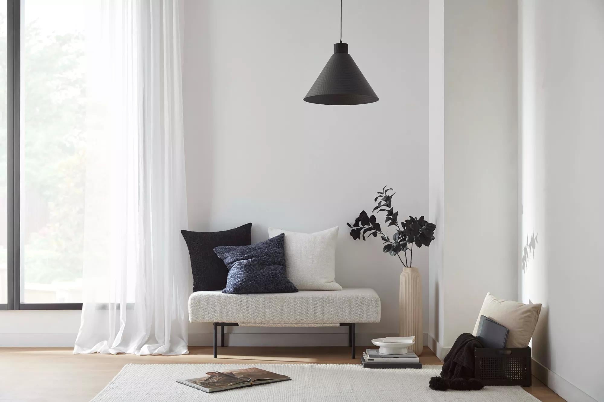 Ceramic Engraved Floor Vase