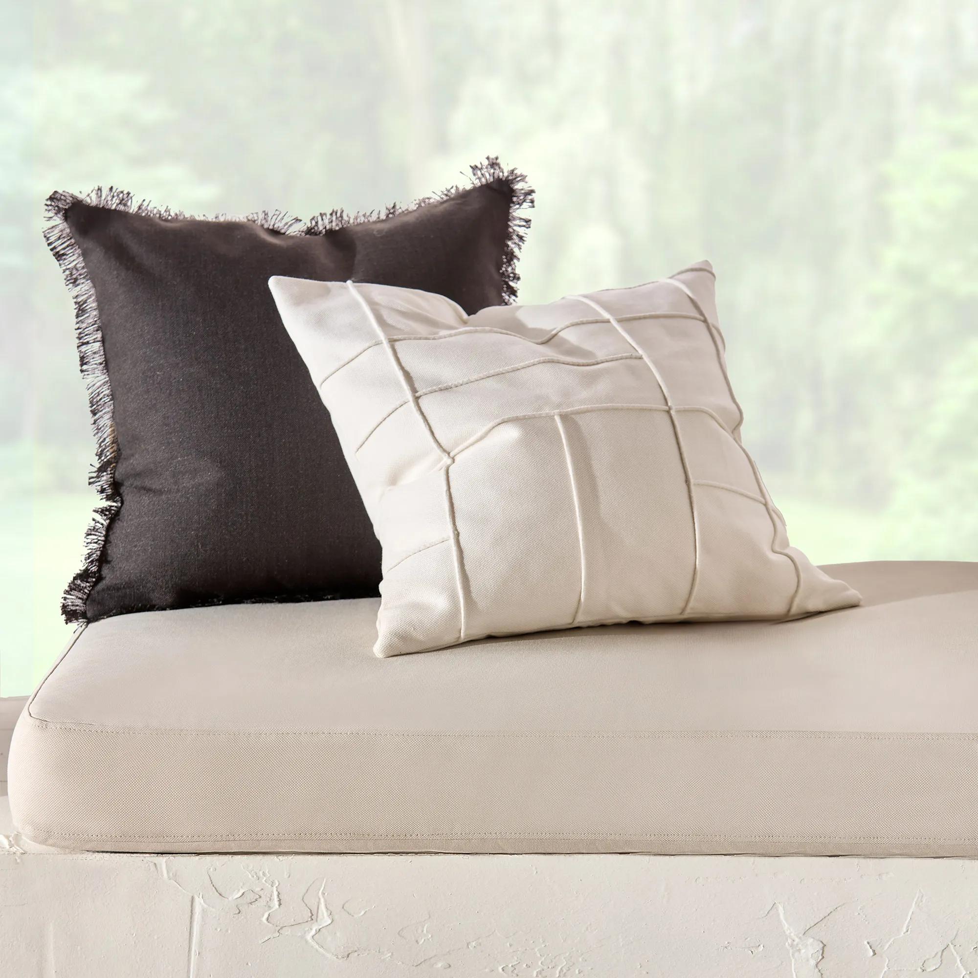 Black Taha Decorative Pillow