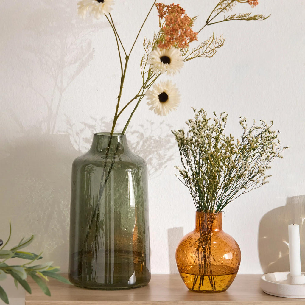 Bubble Glass Table Vase