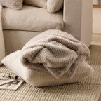 Maddox Faux Fur Oversized Throw Pillow