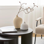 White Ceramic Table Vase