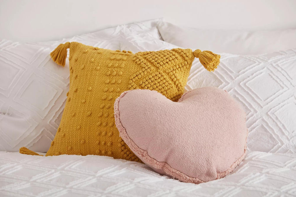 Sekka Heart-Shaped Decorative Pillow