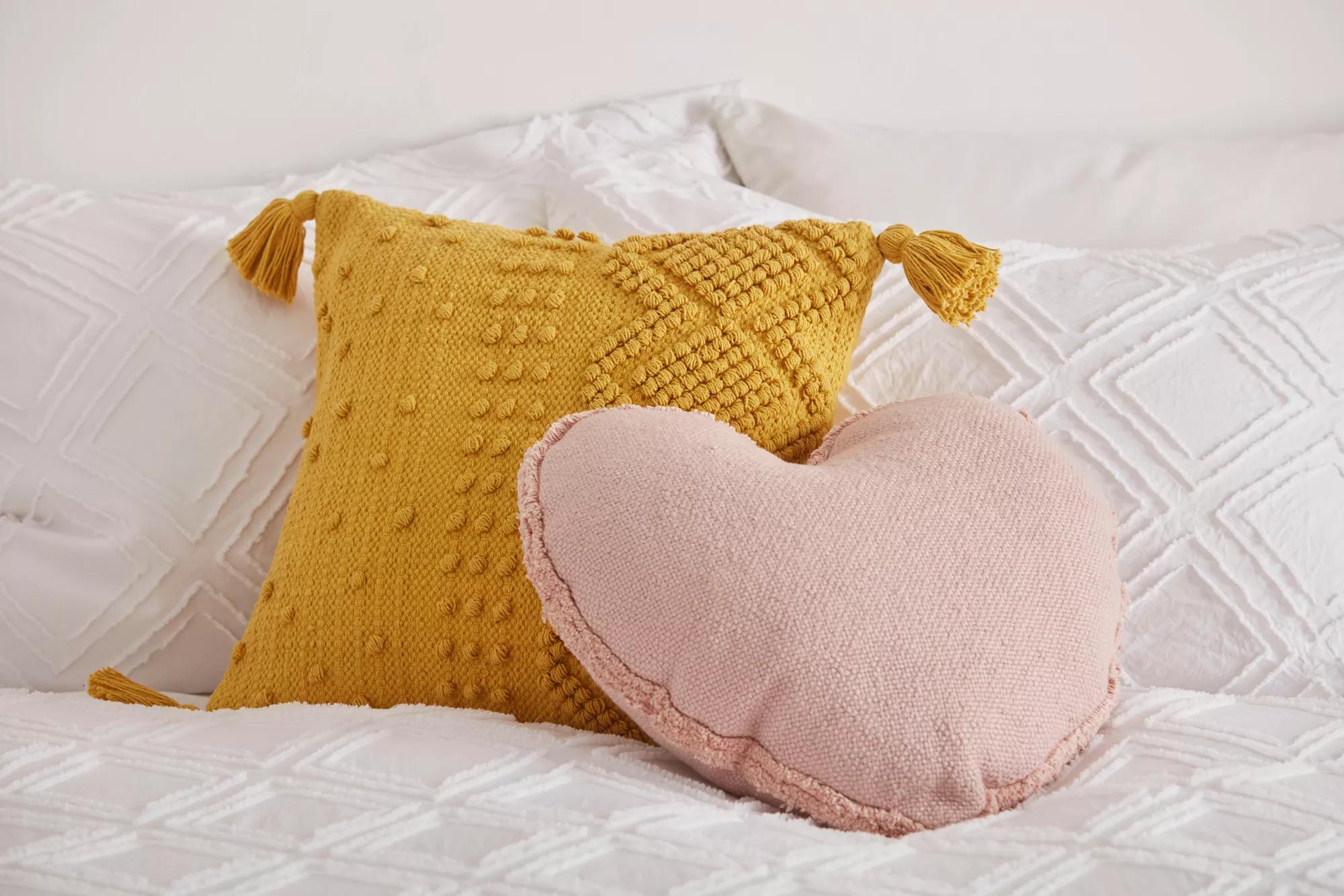 Sekka Heart-Shaped Decorative Pillow
