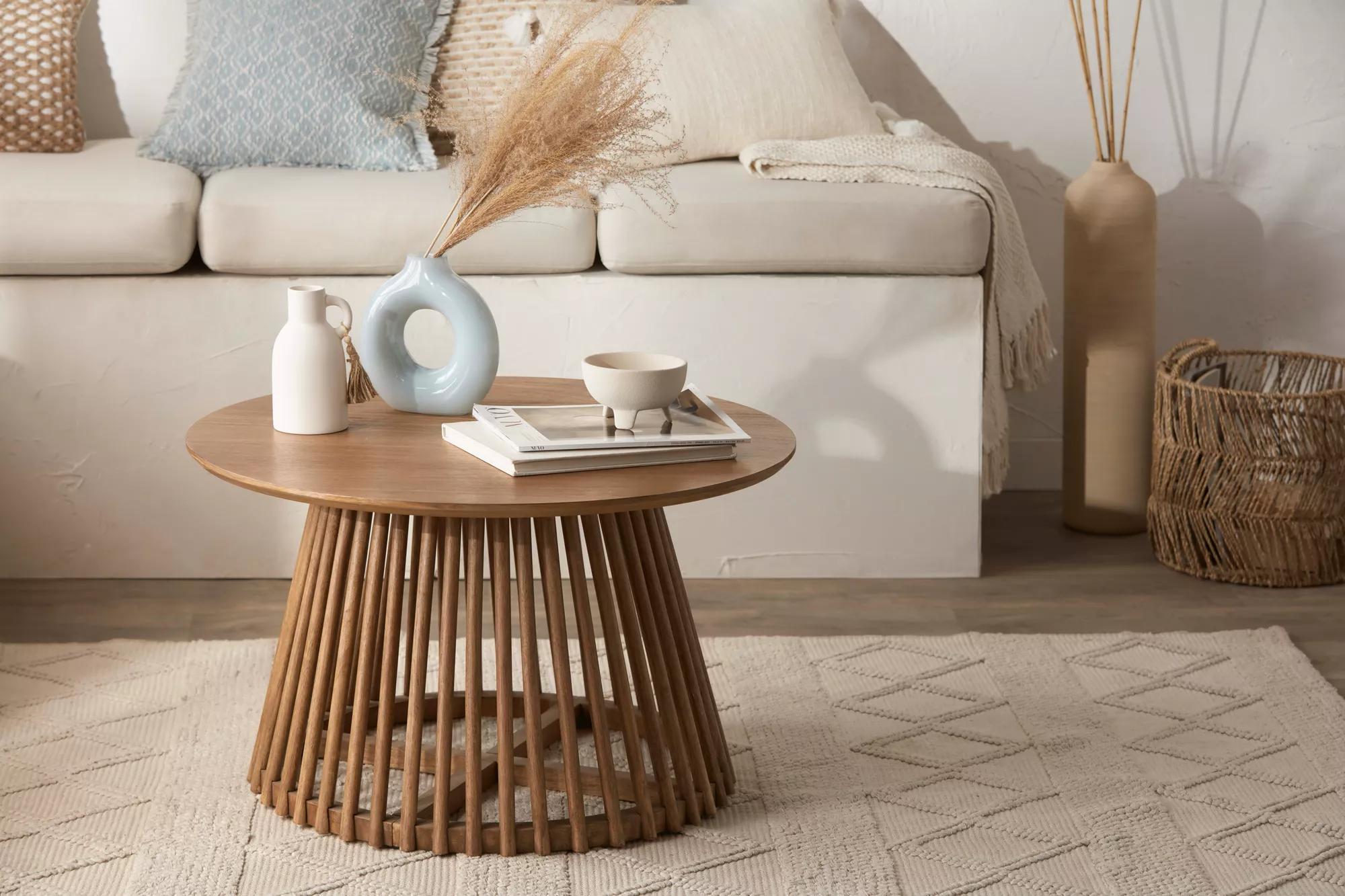 Ceramic Bottle Vase with Tassel