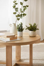 Artificial Plant in Beige Speckled Pot