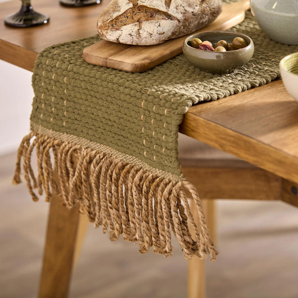 Green Table Runner