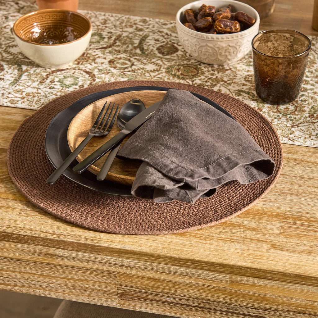 Set of 2 Round Placemats