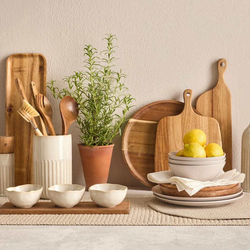 Set of 3 Bowls With Tray
