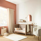 Cream Bubble Faux Fur Rug