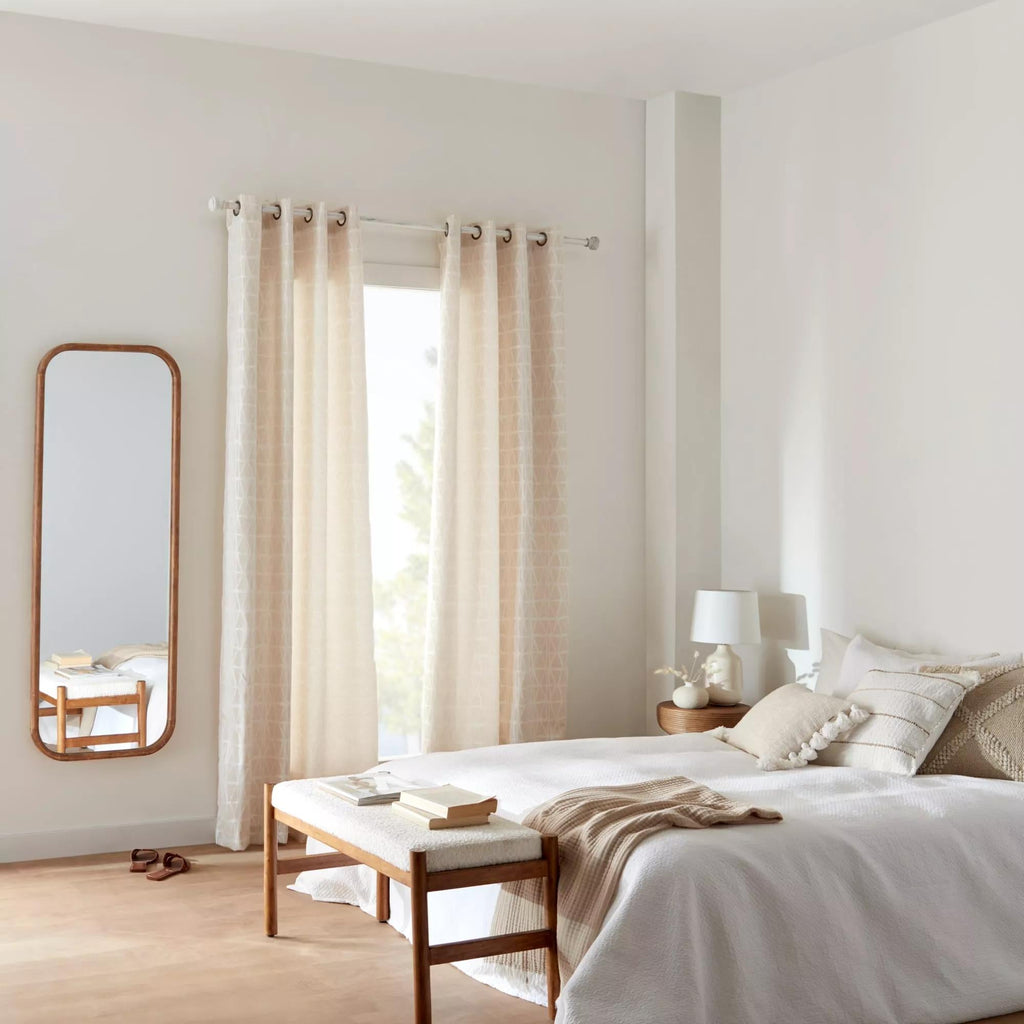 Cream Luiz Panel Curtain