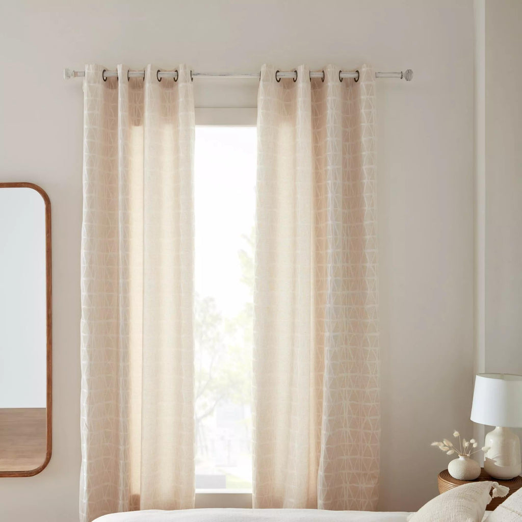 Cream Luiz Panel Curtain