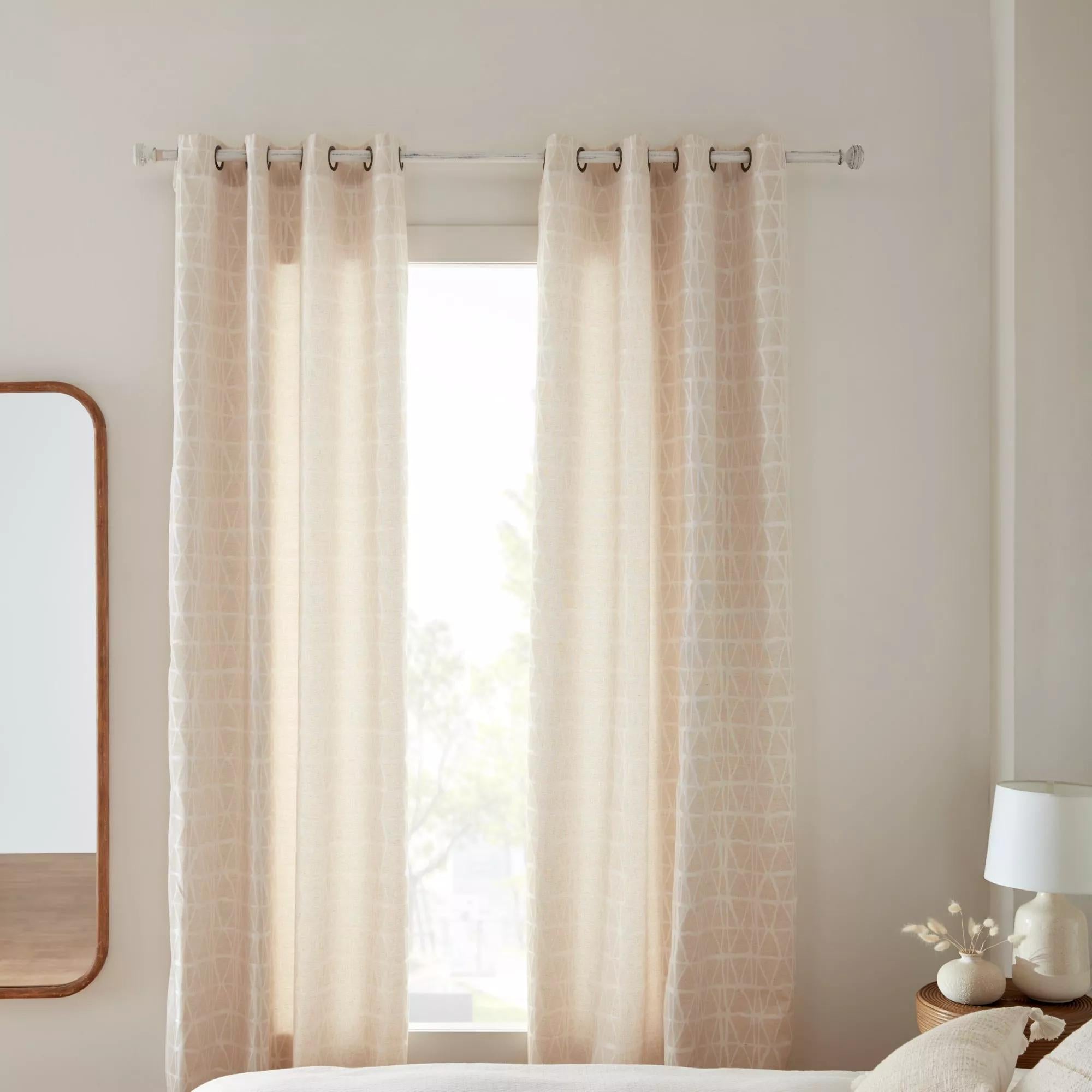 Cream Luiz Panel Curtain