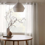 Beige Merlot Sheer Curtain