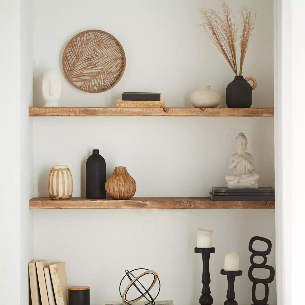 Textured Ceramic Bottle Vase