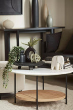 Black Wood Raised Tray