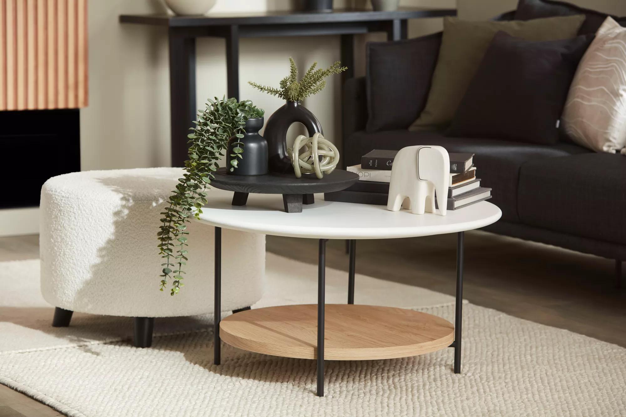 Black Wood Raised Tray